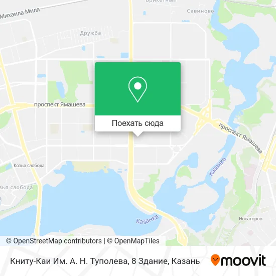Карта Книту-Каи Им. А. Н. Туполева, 8 Здание