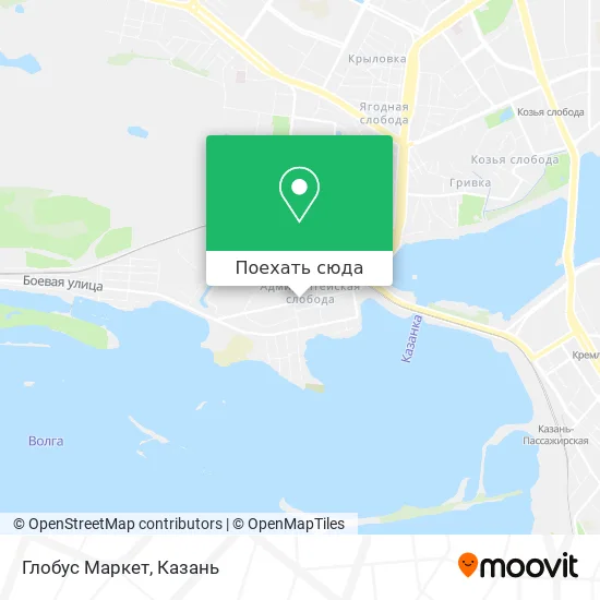 Карта Глобус Маркет