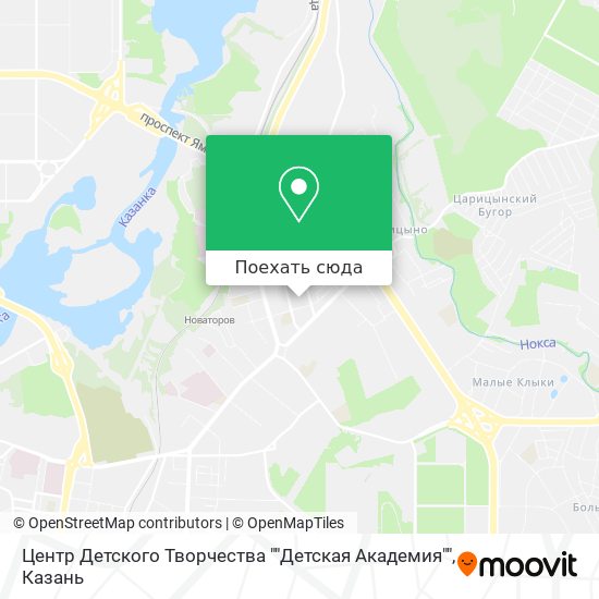 Карта Центр Детского Творчества ""Детская Академия""