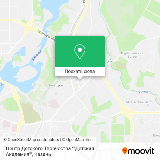 Карта Центр Детского Творчества ""Детская Академия""