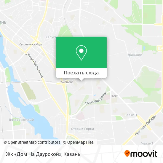 Карта Жк «Дом На Даурской»