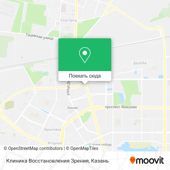 Карта Клиника Восстановления Зрения