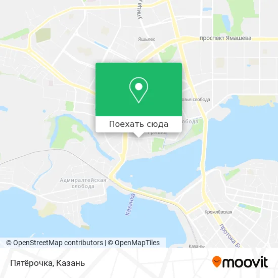 Карта Пятёрочка