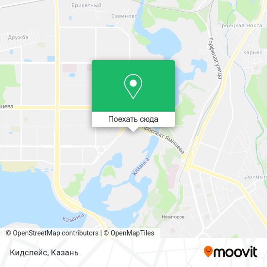 Карта Кидспейс
