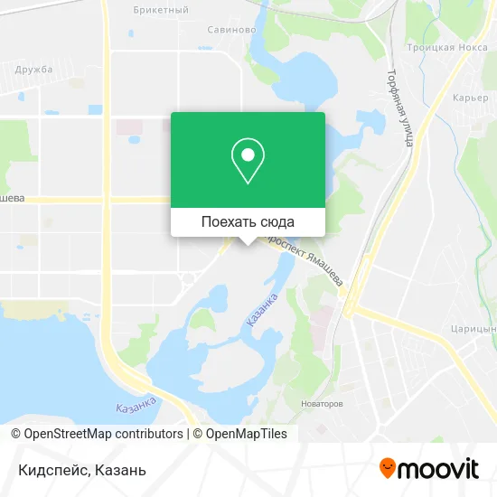 Карта Кидспейс
