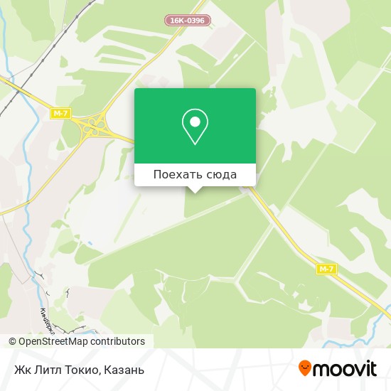 Карта Жк Литл Токио
