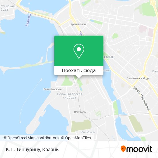 Карта К. Г. Тинчурину