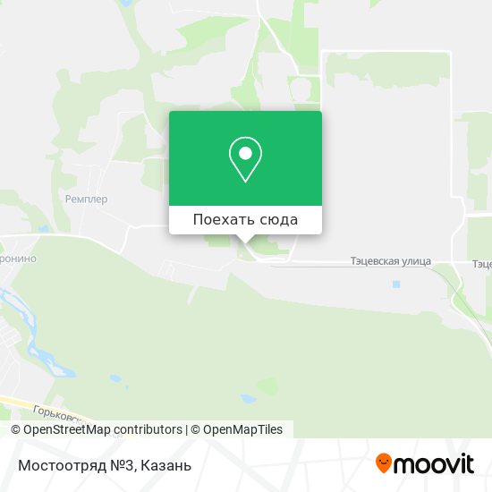 Карта Мостоотряд №3
