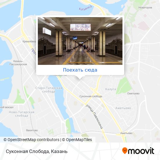 Карта Суконная Слобода