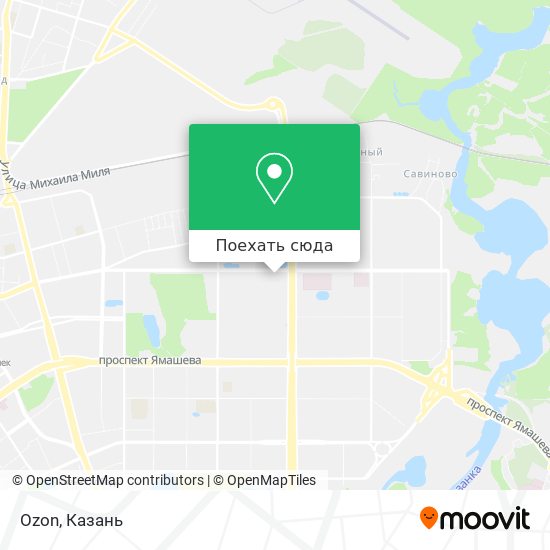 Карта Ozon