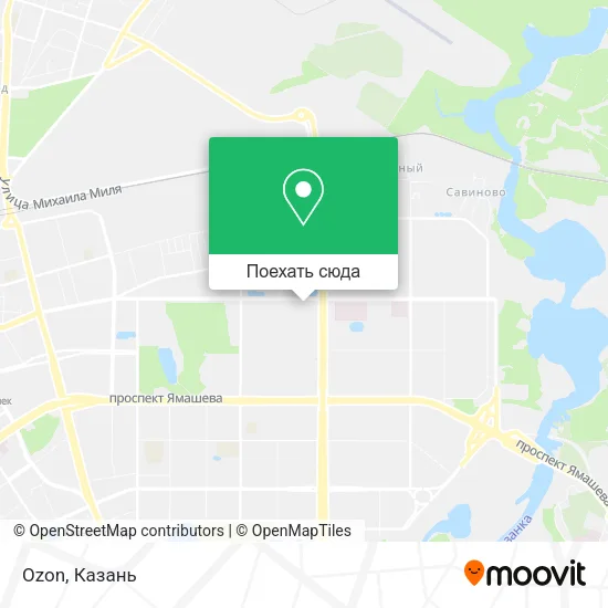 Карта Ozon