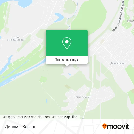 Карта Динамо
