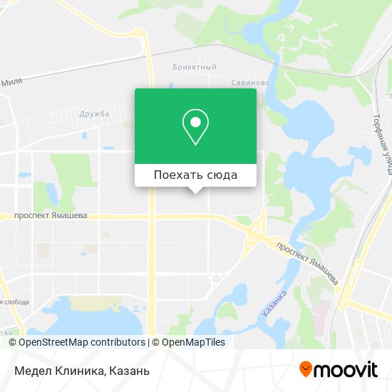 Карта Медел Клиника
