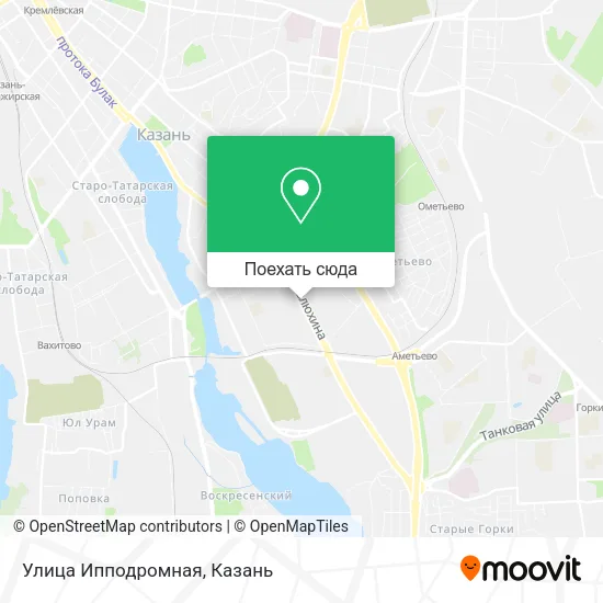 Карта Улица Ипподромная