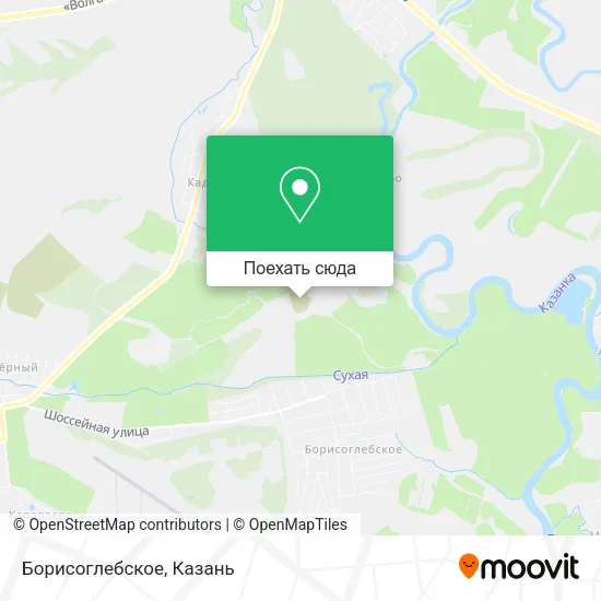 Карта Борисоглебское