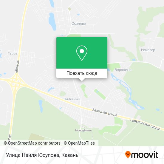 Карта Улица Наиля Юсупова