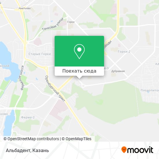 Карта Альбадент