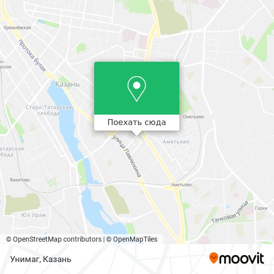 Карта Унимаг