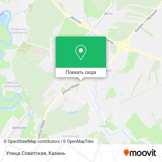 Карта Улица Советская