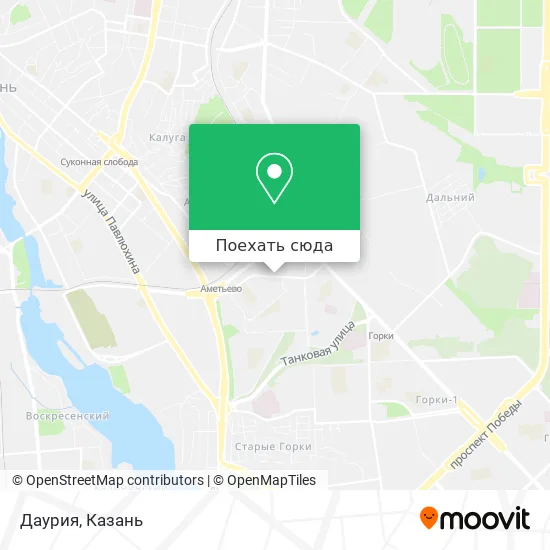 Карта Даурия