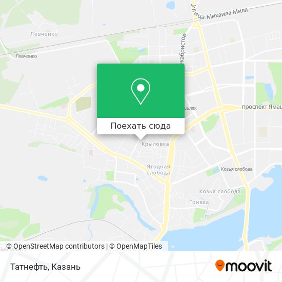 Карта Татнефть