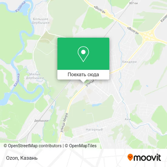 Карта Ozon
