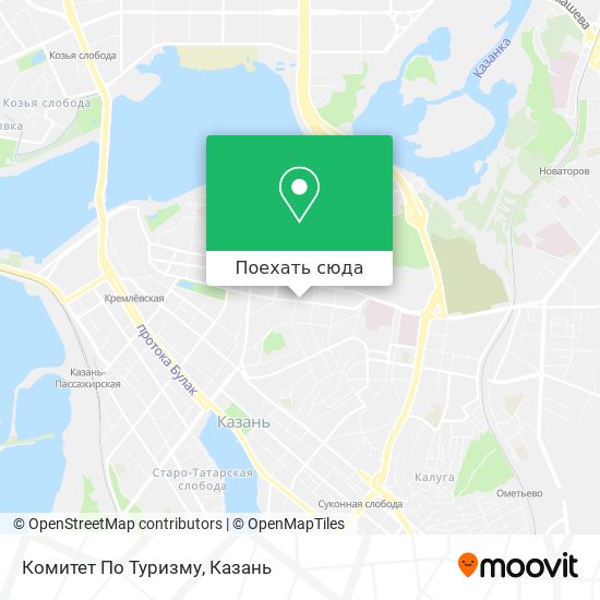 Карта Комитет По Туризму