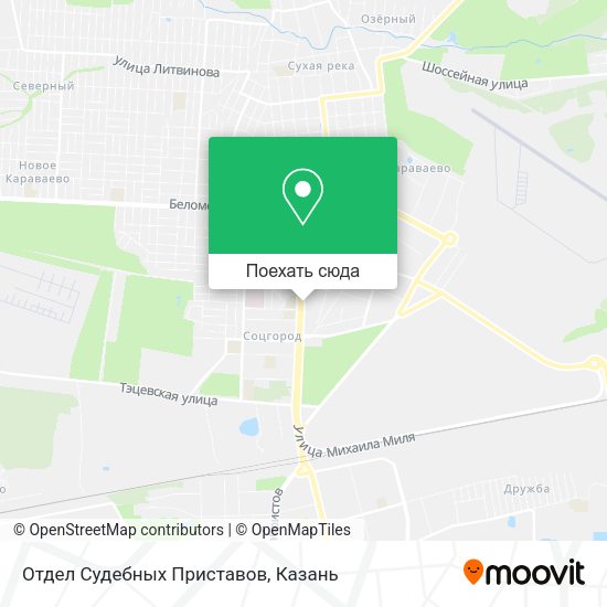Карта Отдел Судебных Приставов
