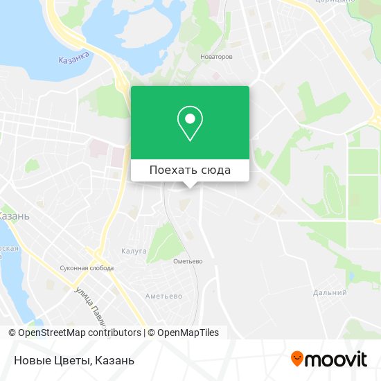 Карта Новые Цветы
