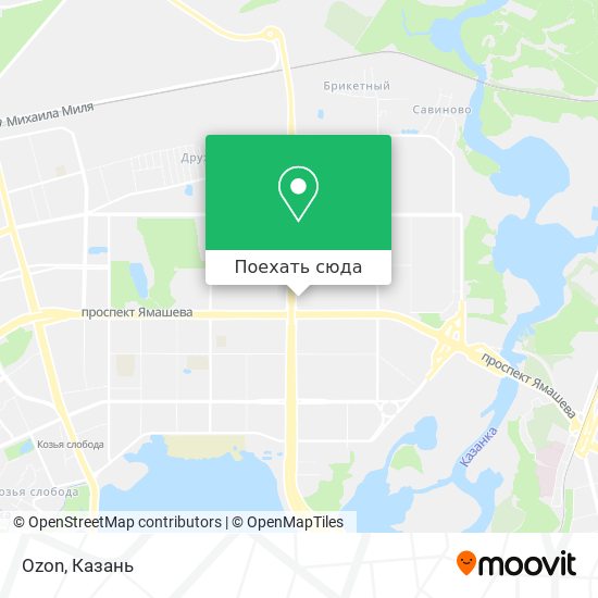 Карта Ozon