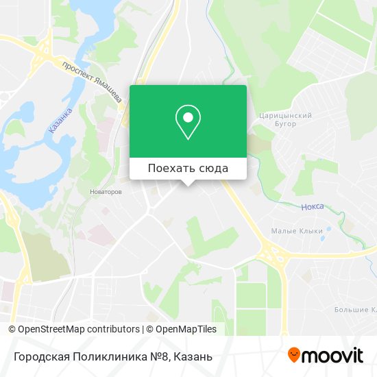 Карта Городская Поликлиника №8