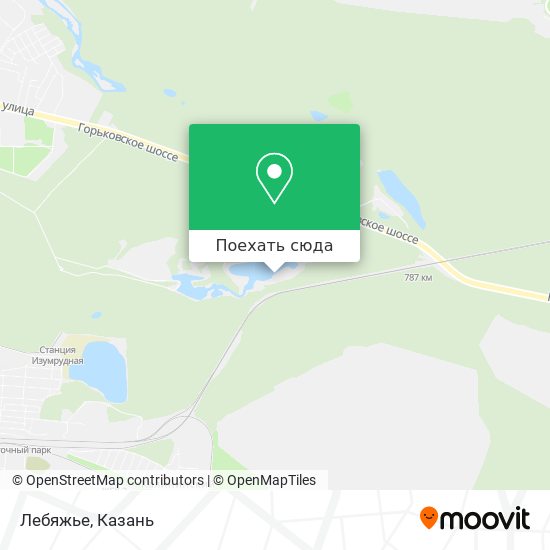 Карта Лебяжье