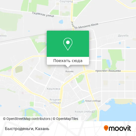 Карта Быстроденьги