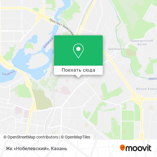 Карта Жк «Нобелевский»