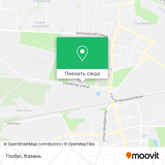 Карта Глобус