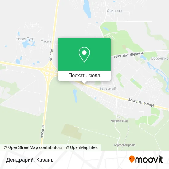 Карта Дендрарий