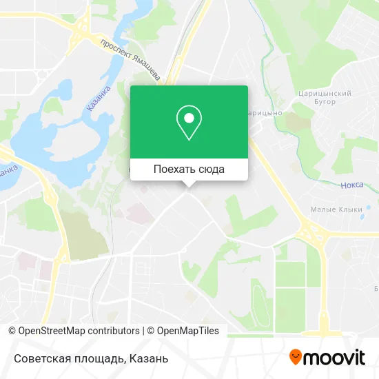 Карта Советская площадь