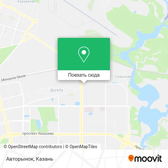 Карта Авторынок