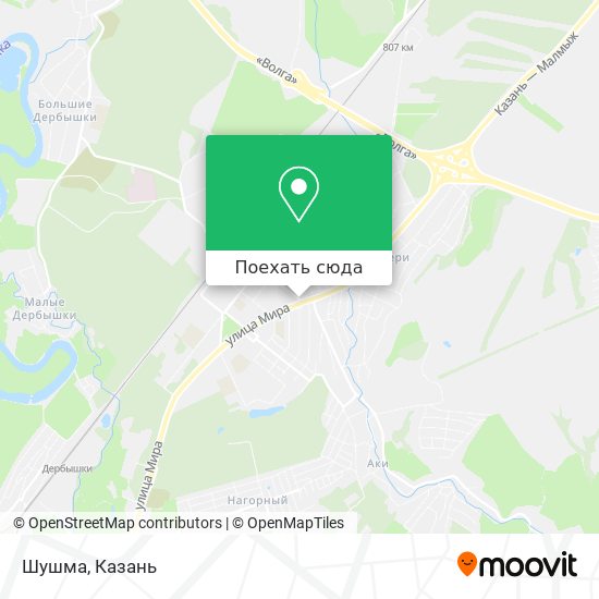 Карта Шушма
