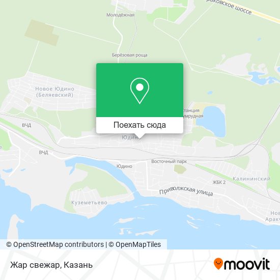 Карта Жар свежар