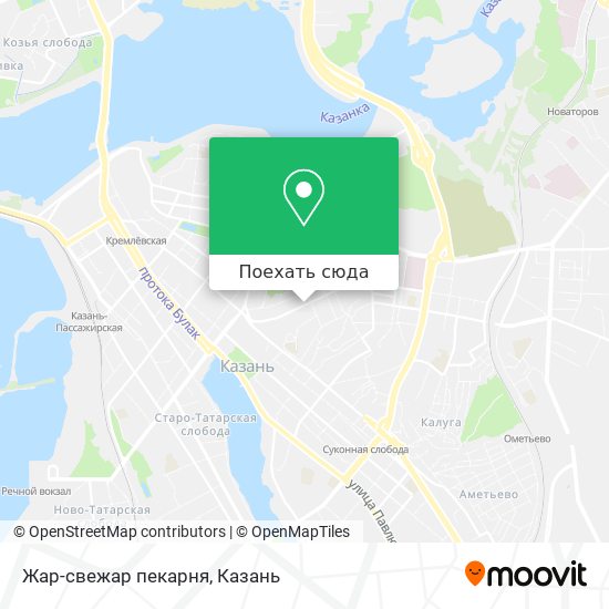 Карта Жар-свежар пекарня