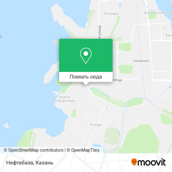 Карта Нефтебаза