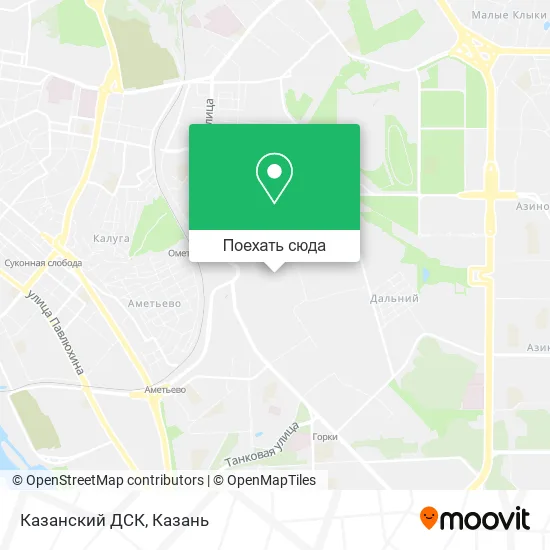 Карта Казанский ДСК