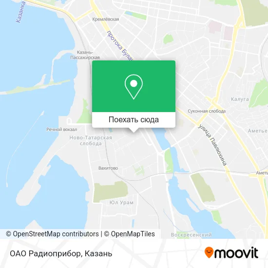 Карта ОАО Радиоприбор