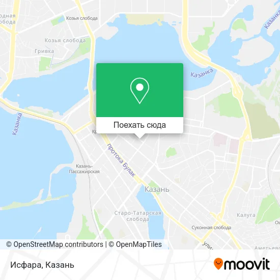 Карта Исфара