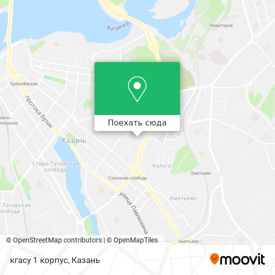 Карта кгасу 1 корпус