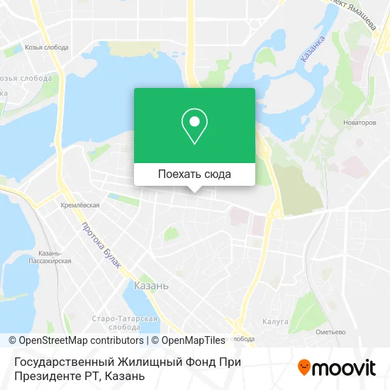 Карта Государственный Жилищный Фонд При Президенте РТ