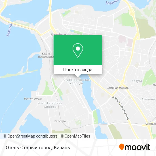 Карта Отель Старый город