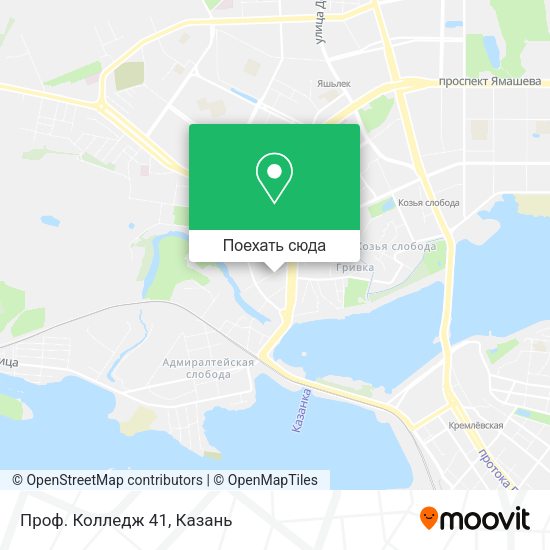 Карта Проф. Колледж 41