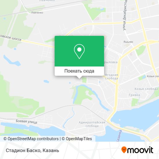 Карта Стадион Баско